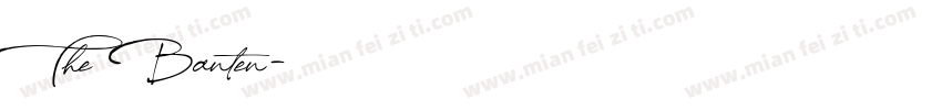 The Banten字体转换